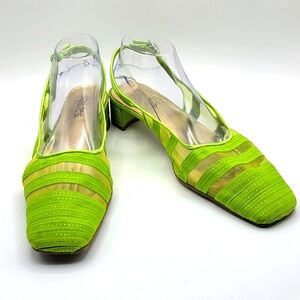 Stylish‎ Green Women's Shoes by Statutes SIZE 12M #1429